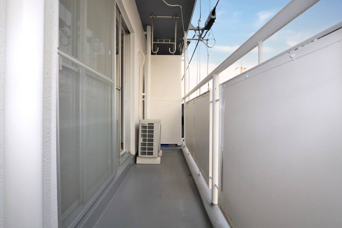 Ban công của Village House Tanaka Dai 2 ở Toyota-shi