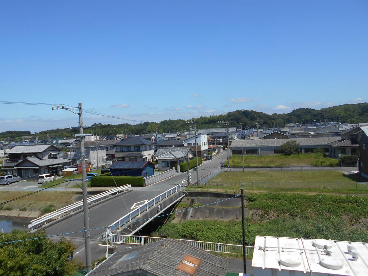 Tầm nhìn từ Village House Oosuga ở Kakegawa-shi