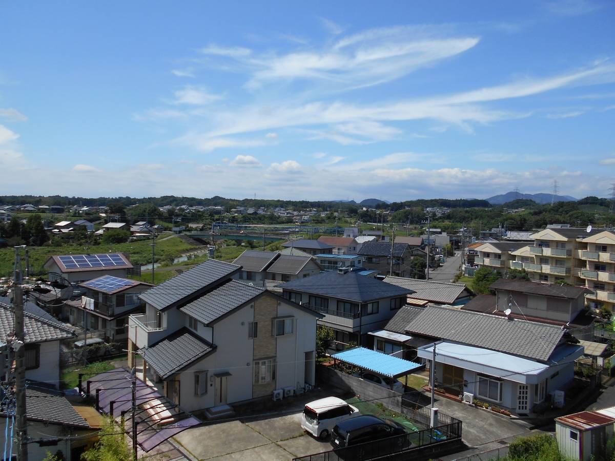 菊川市ビレッジハウス菊川の眺望