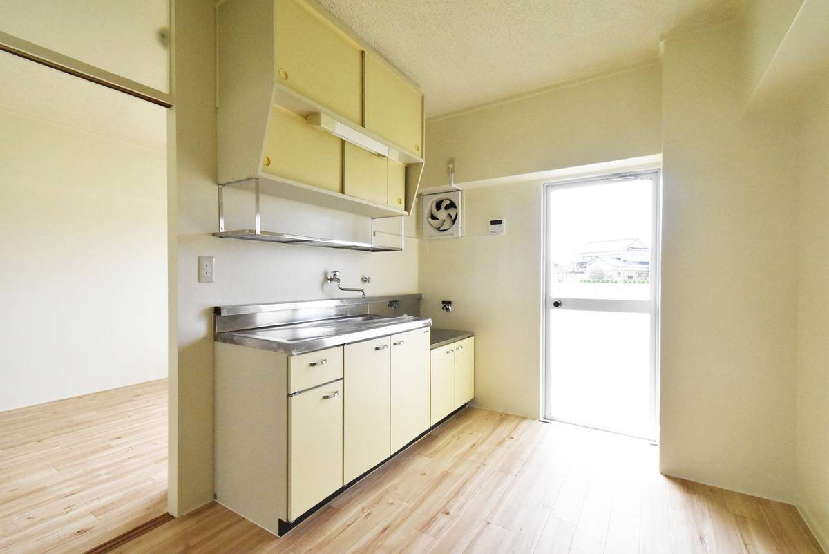 小矢部市ビレッジハウス津沢のキッチン
