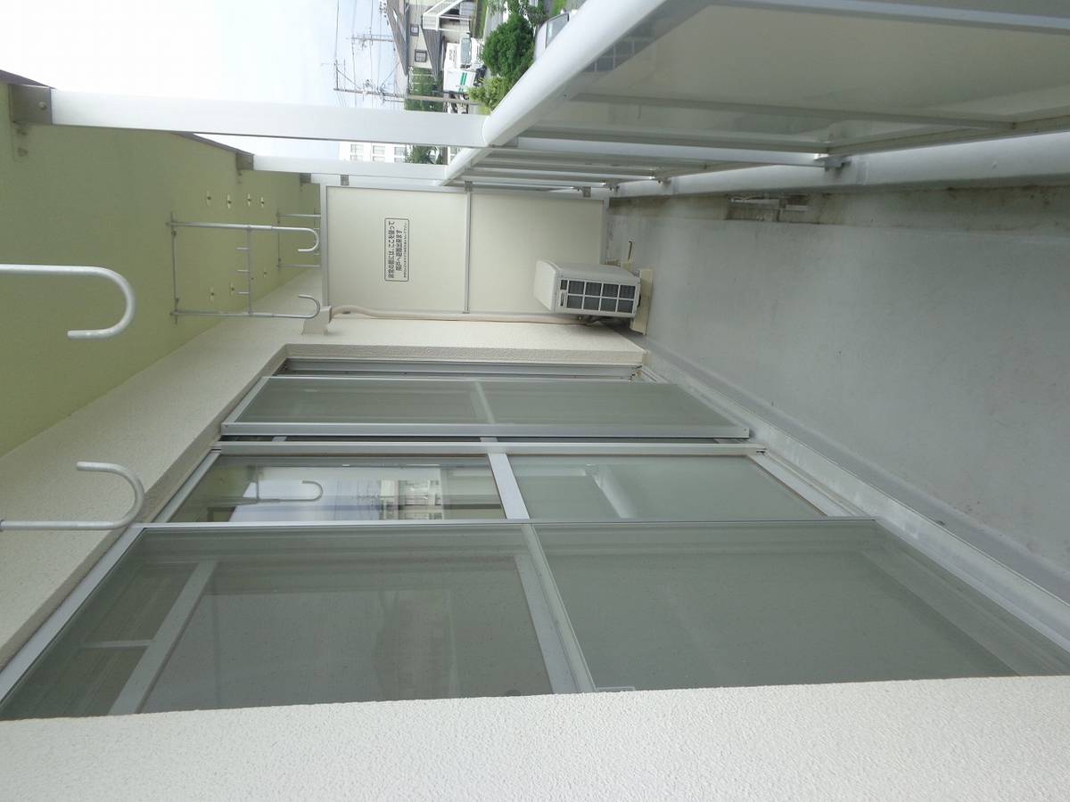 Balkon di Village House Ryuyo di Iwata-shi