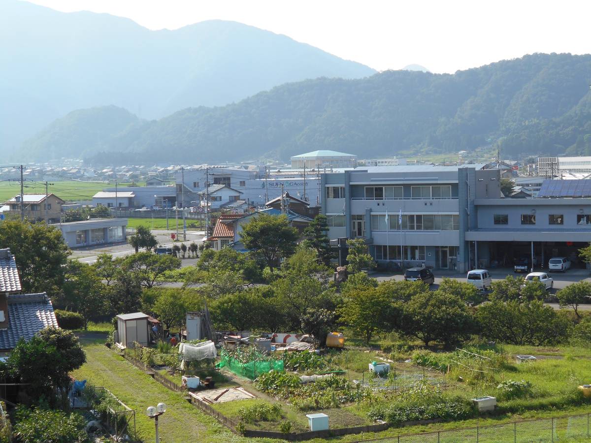 Tầm nhìn từ Village House Ibigawa ở Ibi-gun
