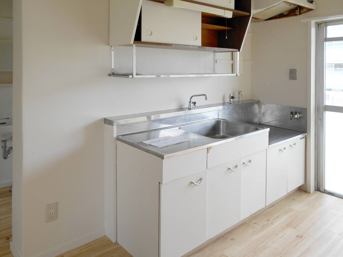 Dapur di Village House Sunamicho Nishi di Mizuho-shi