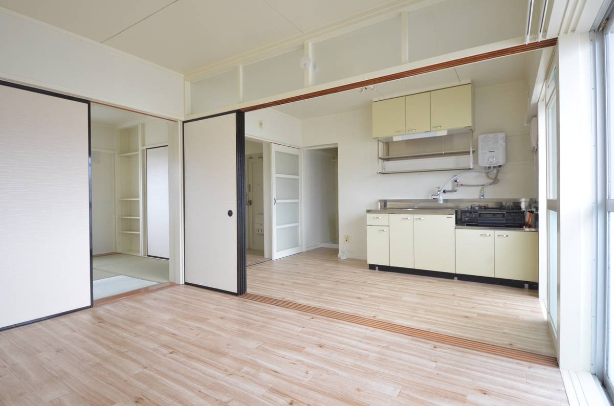 Ruang Tamu di Village House Katayamazu di Kaga-shi