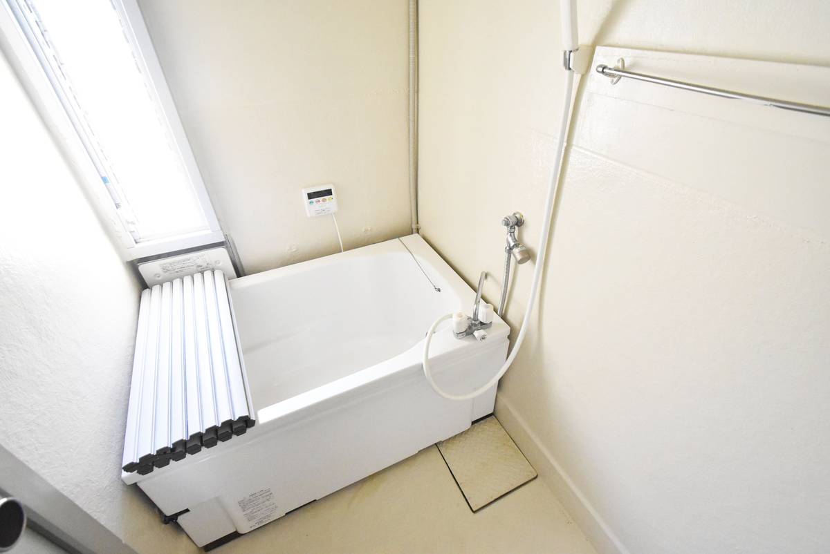 Phòng tắm của Village House Igomori Dai 2 ở Obama-shi