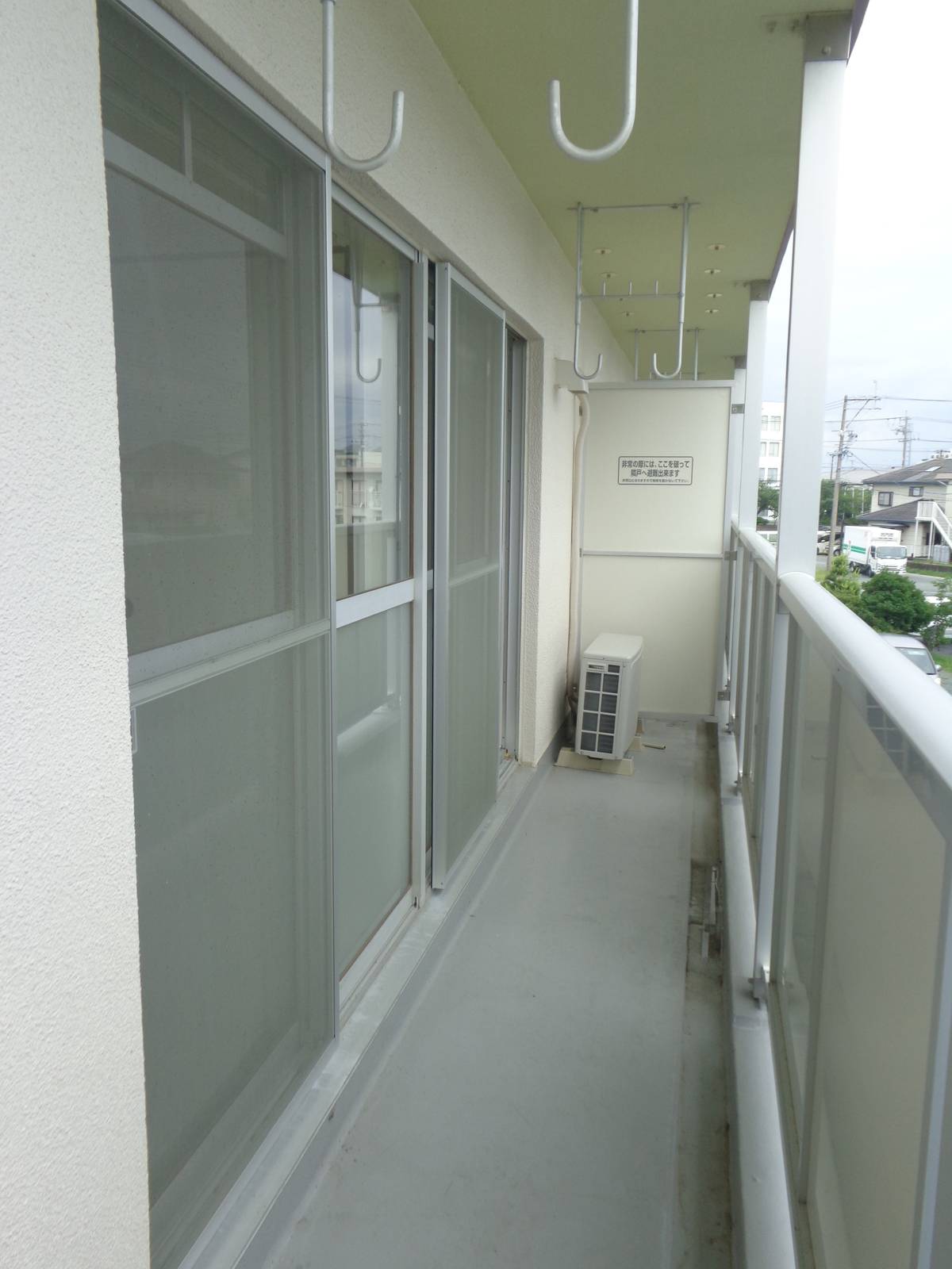 Balcony in Village House Kikugawa Dai 2 in Kikugawa-shi