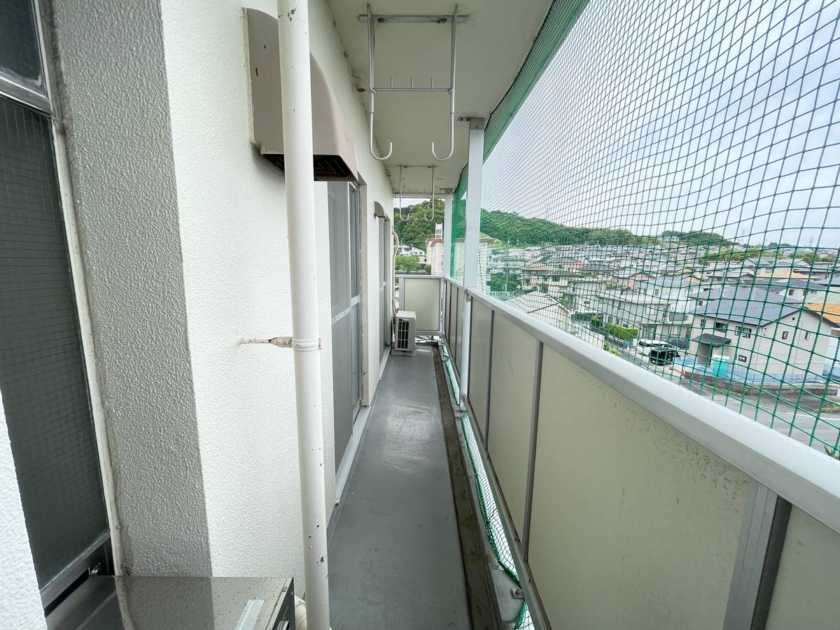 Balcony in Village House Kikugawa Dai 2 in Kikugawa-shi