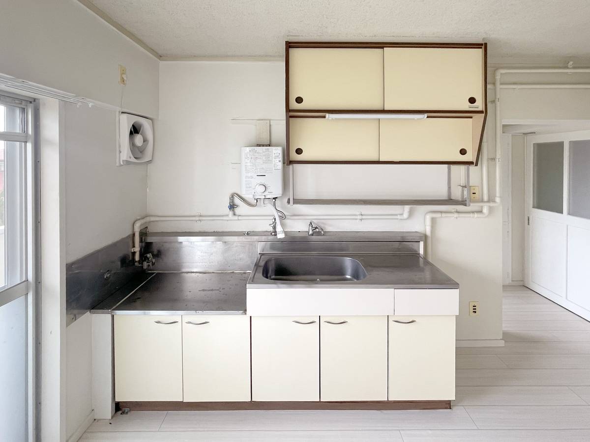 Cozinha de Village House Kikugawa Dai 2 em Kikugawa-shi