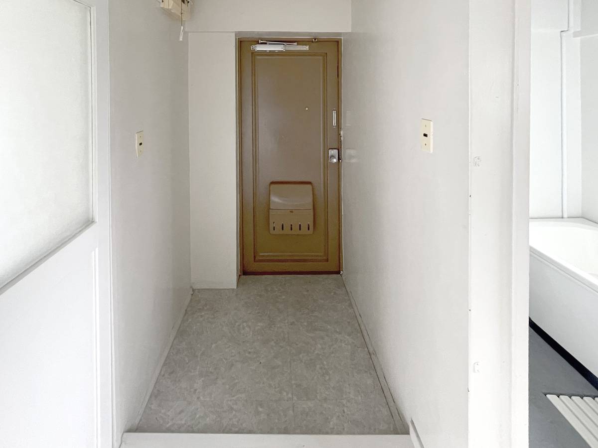 Entrada do apartamento de Village House Kikugawa Dai 2 em Kikugawa-shi