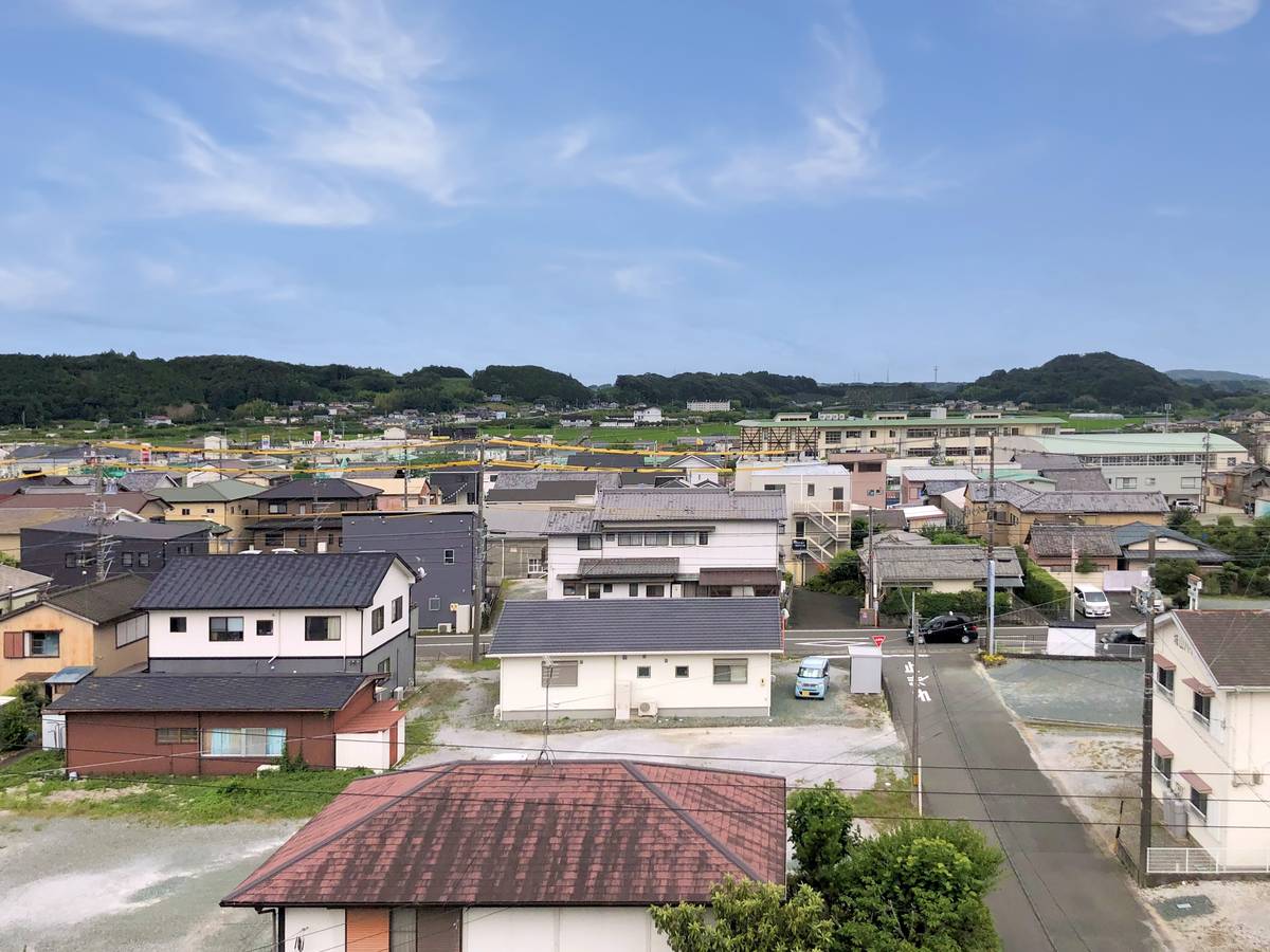Tầm nhìn từ Village House Inasa ở Hamana-ku