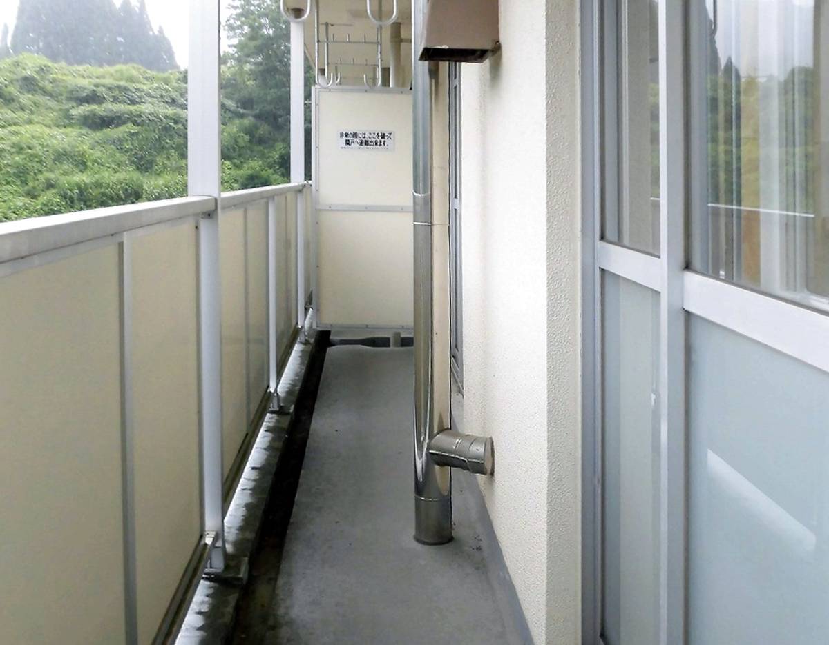 Balcony in Village House Kamioka in Hida-shi