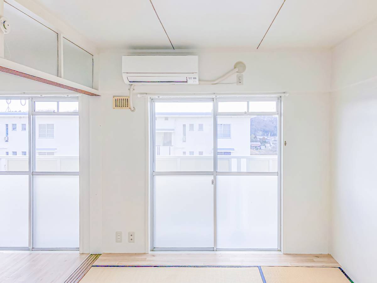 可児市ビレッジハウス可児のリビング