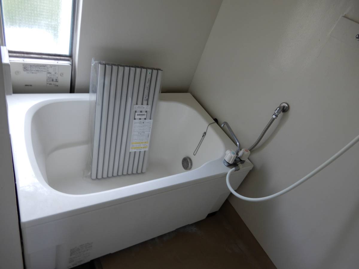 Phòng tắm của Village House Motosu ở Motosu-shi