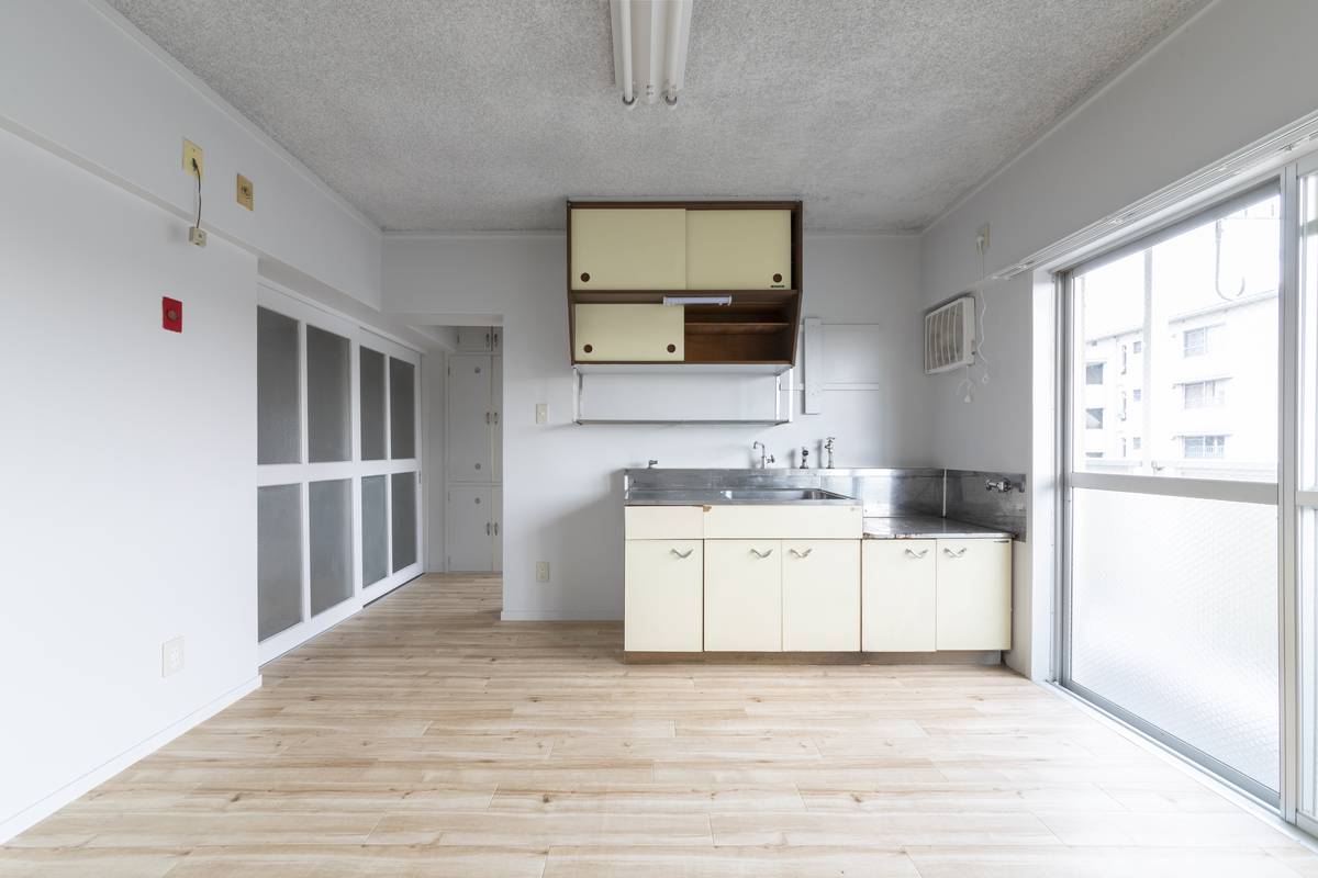 掛川市ビレッジハウス井崎のキッチン