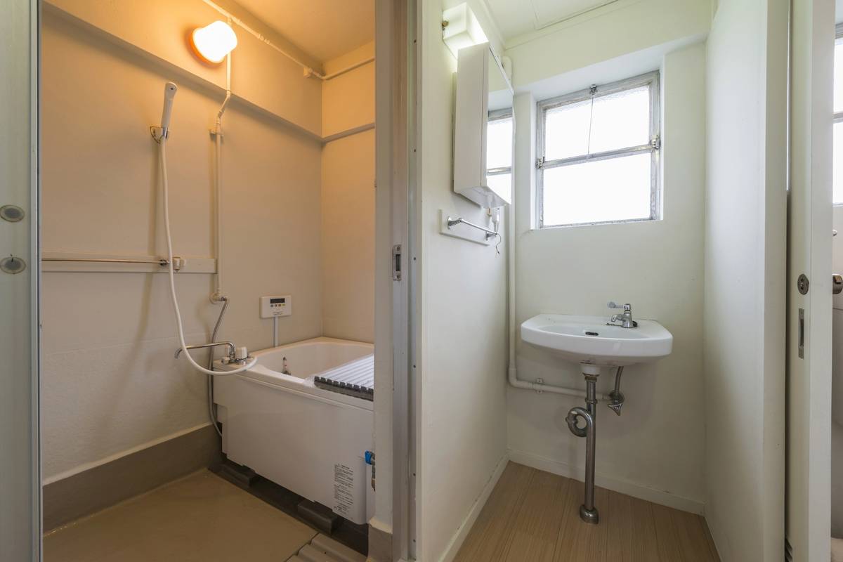 Uozu-shi मा Village House Shimonokata मा पाउडर रूम