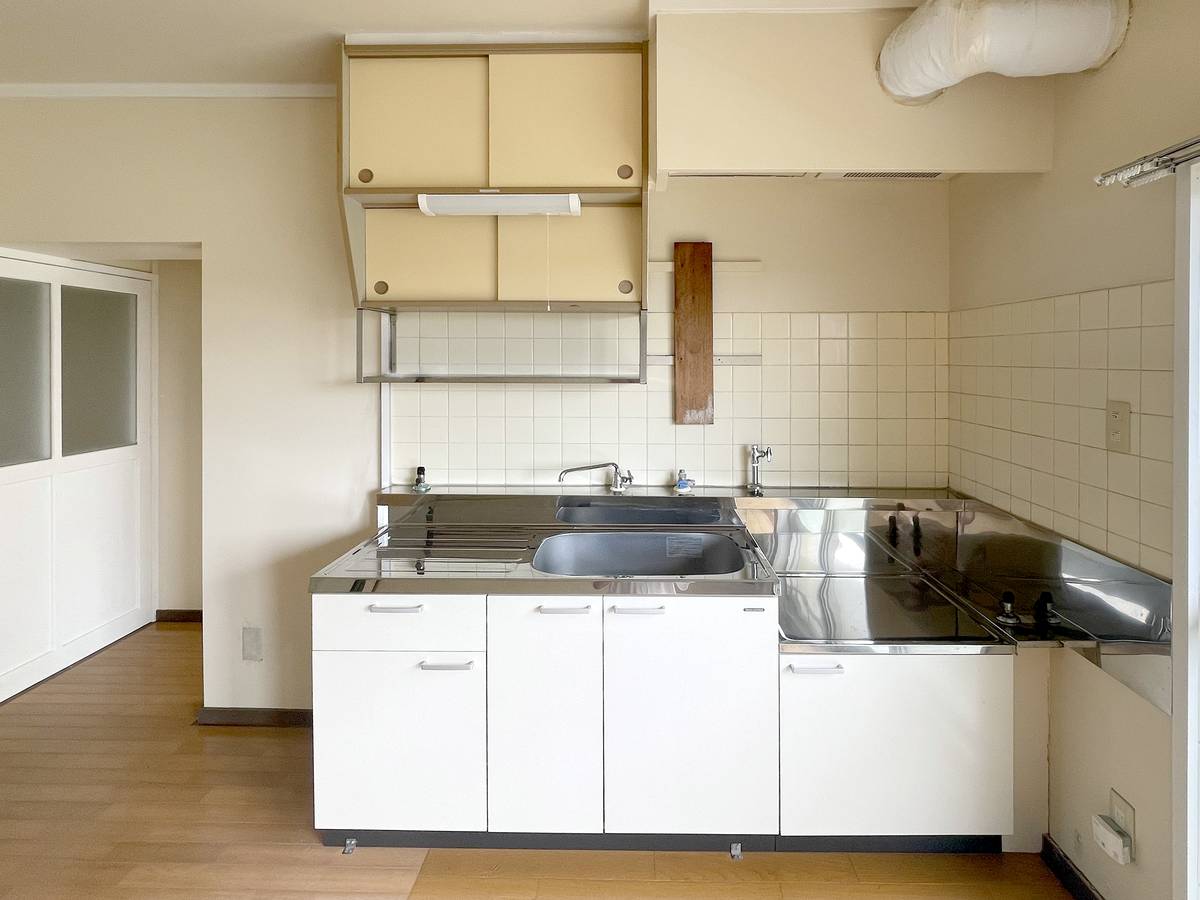 Dapur di Village House Osuga Dai 2 di Kakegawa-shi