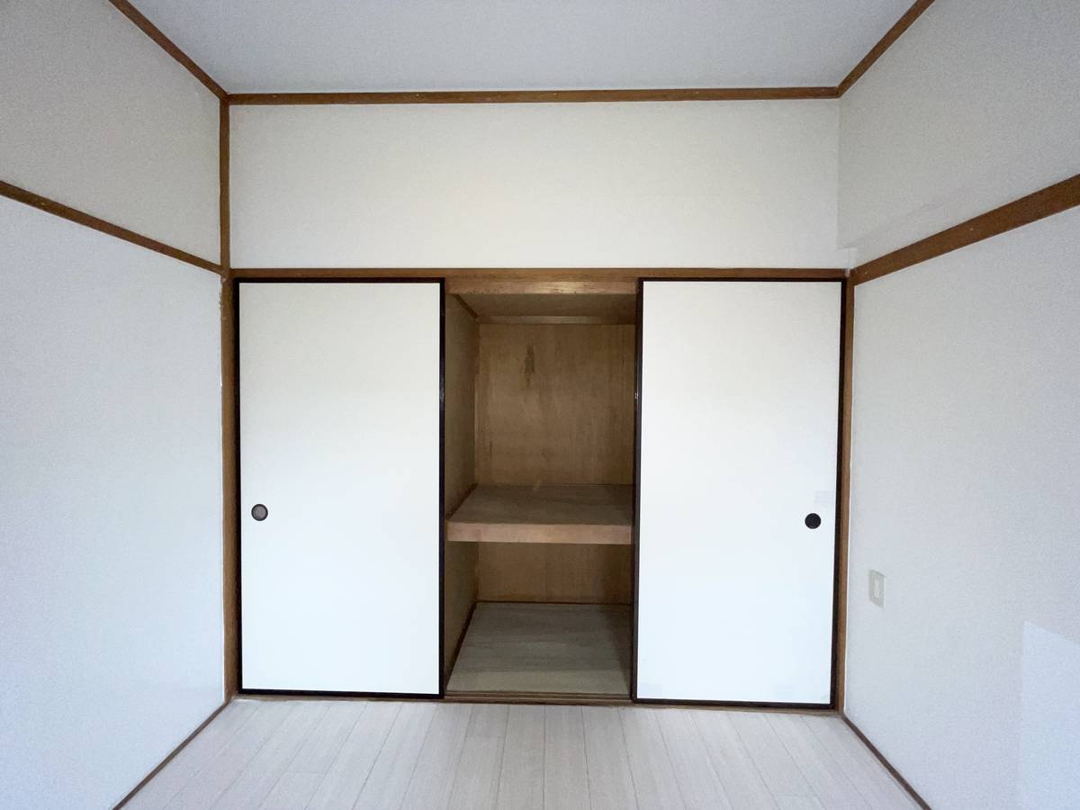 Storage Space in Village House Kasadera Tower in Minami-ku