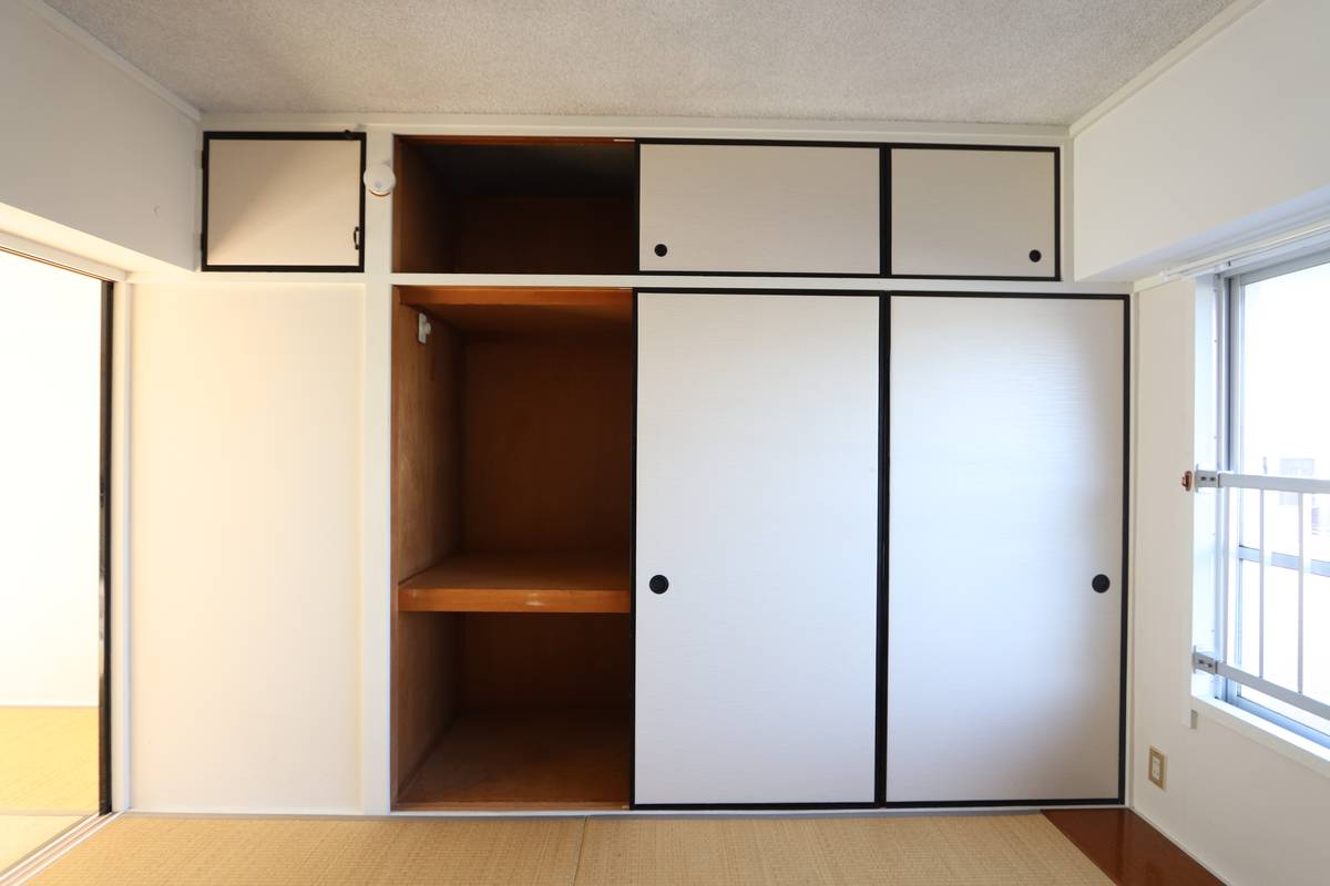 関市ビレッジハウス田原の収納