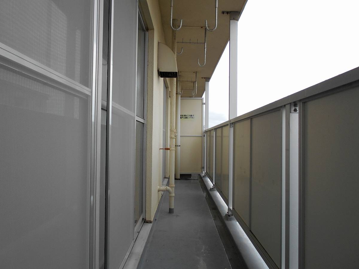 Balkon di Village House Washizu di Kosai-shi