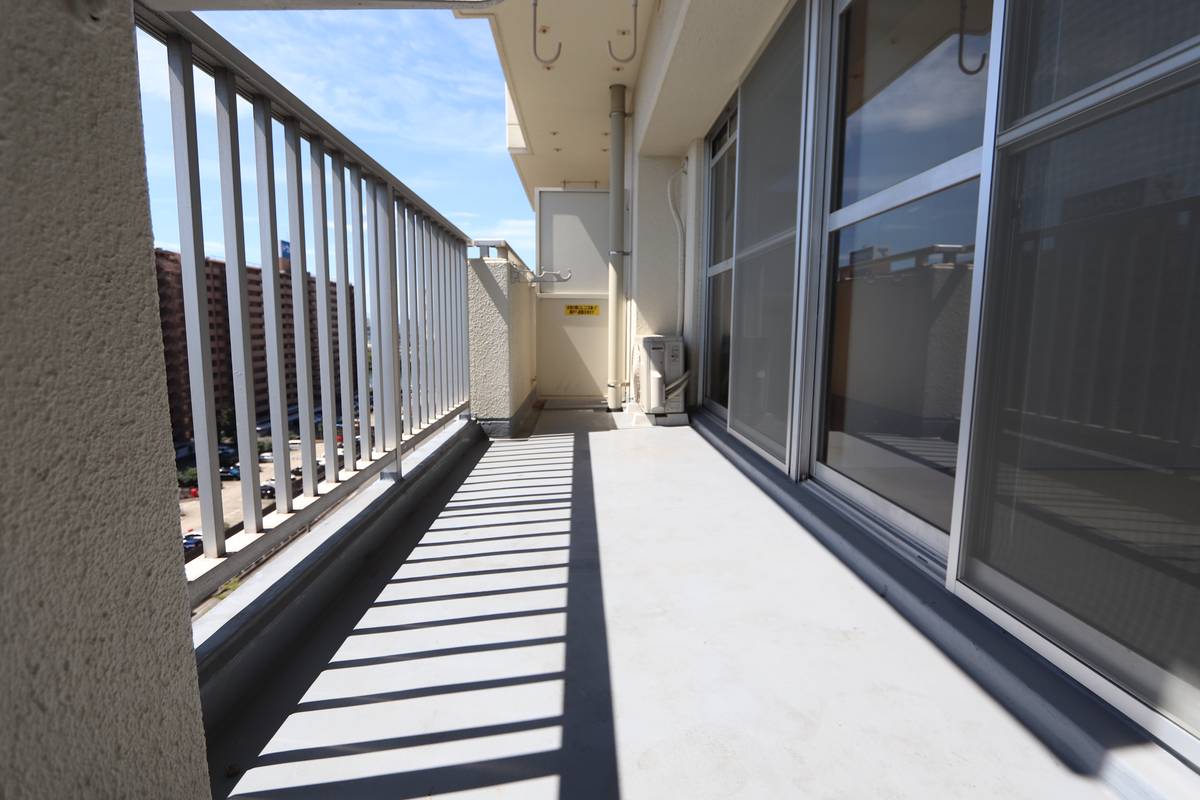 港区ビレッジハウス木場タワーのバルコニー