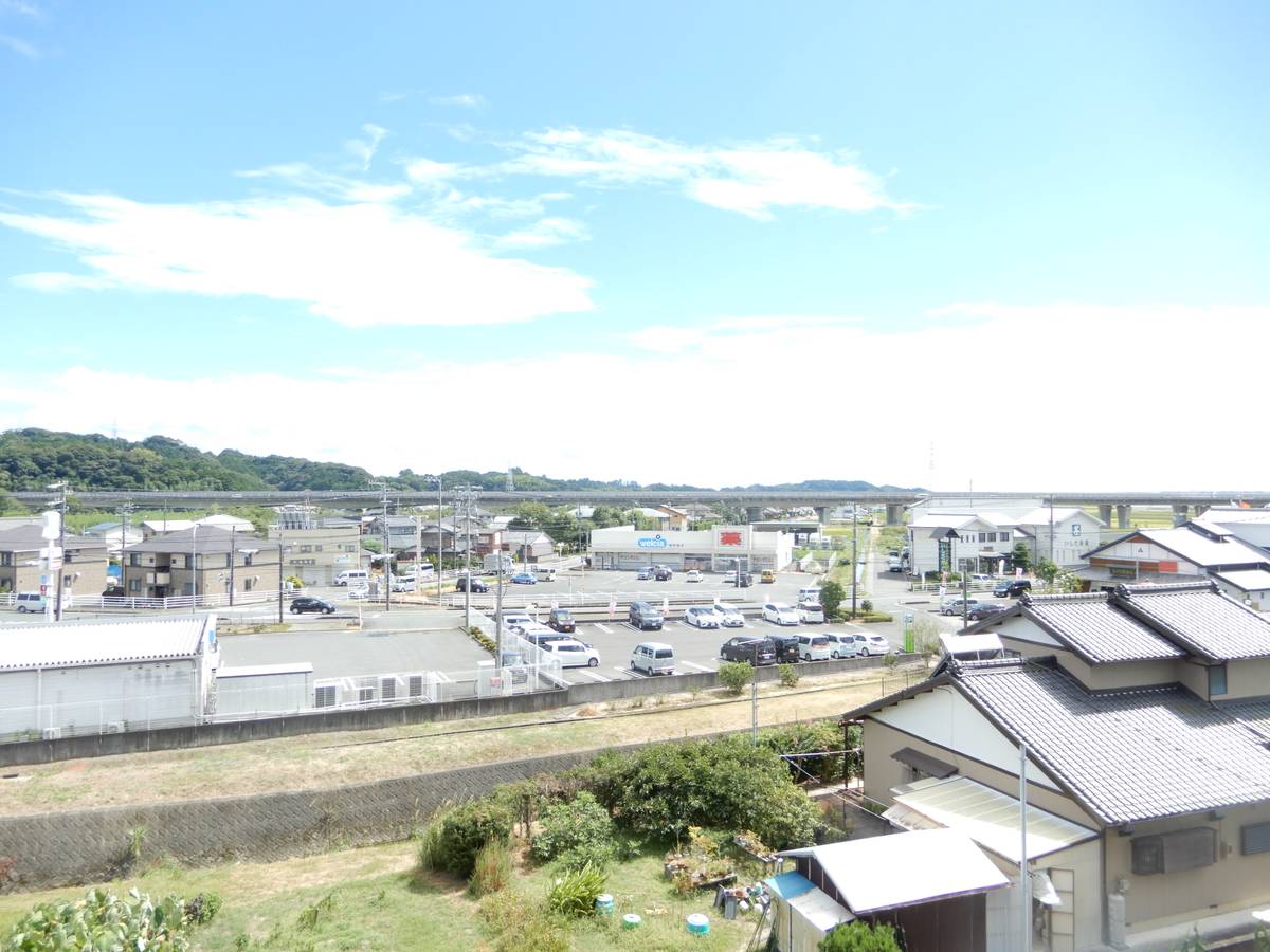View from Village House Mori in Shuuchi-gun