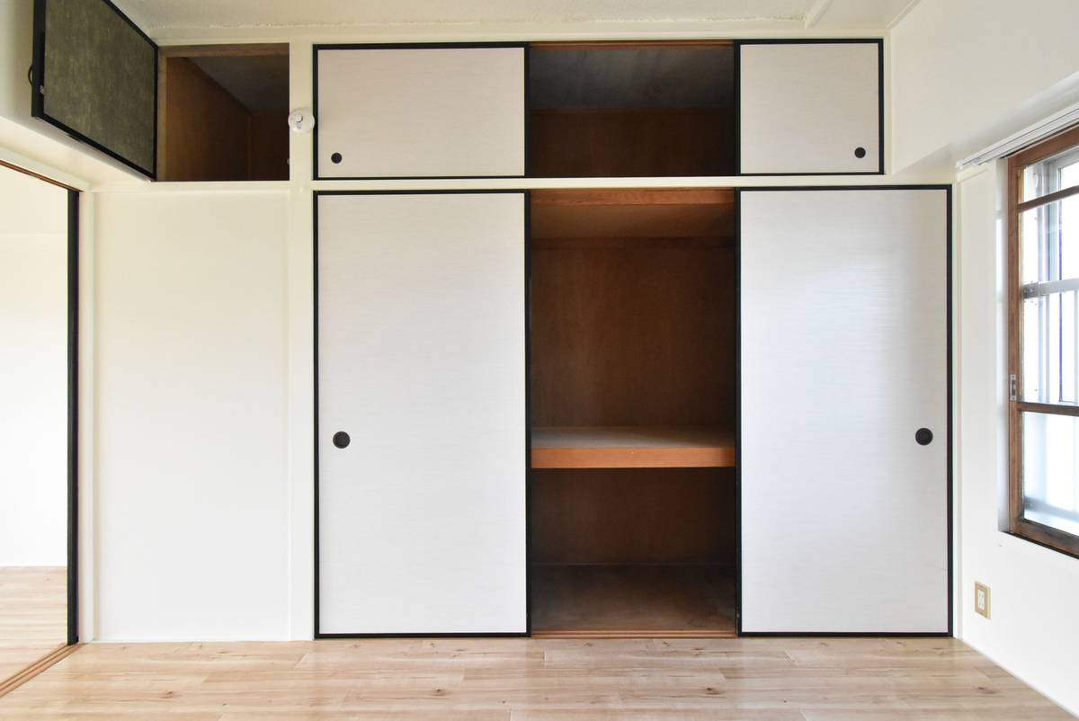 Khu vực chứa đồ của Village House Kashima ở Kashima-gun