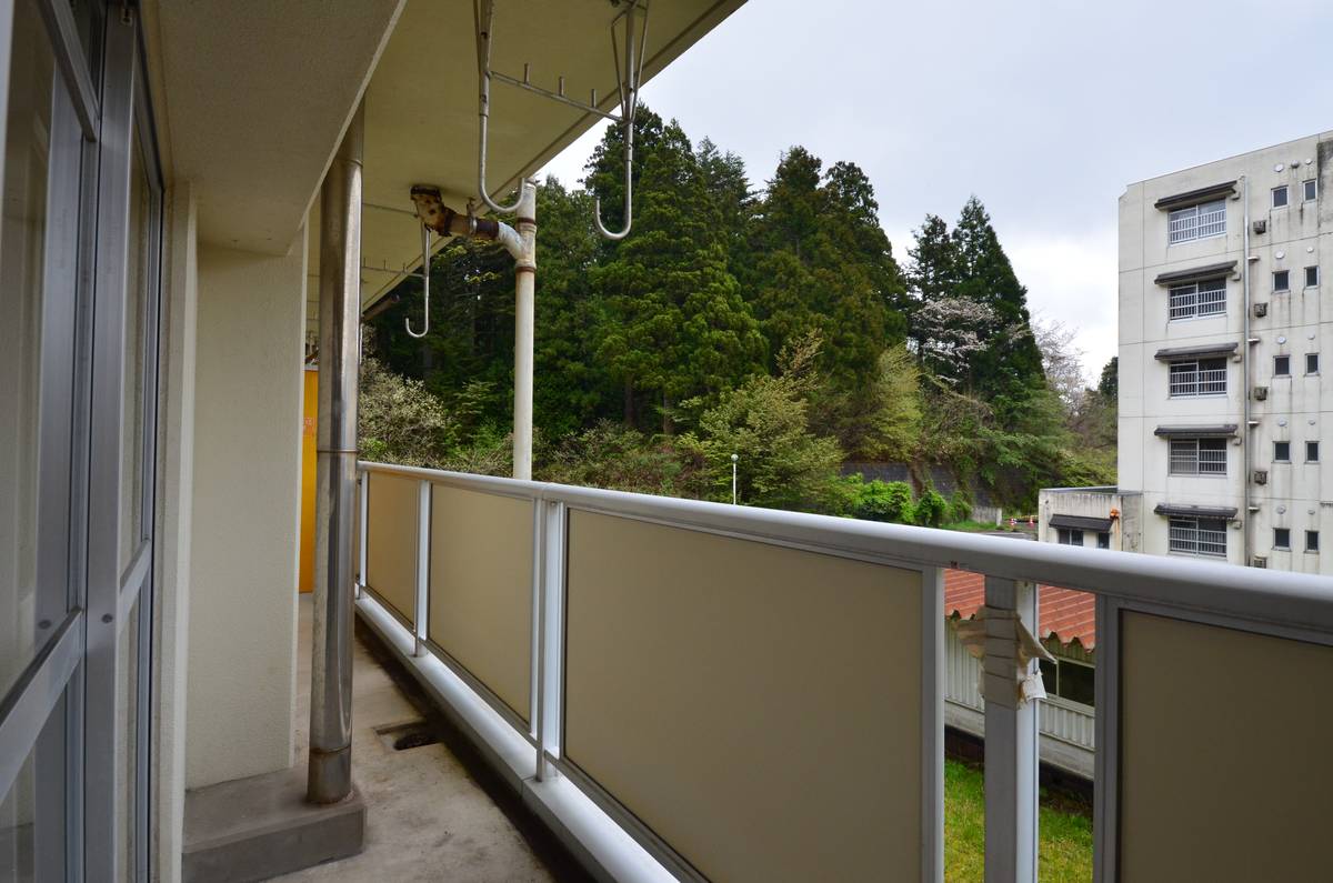 Balcony in Village House Noumi in Hakui-gun
