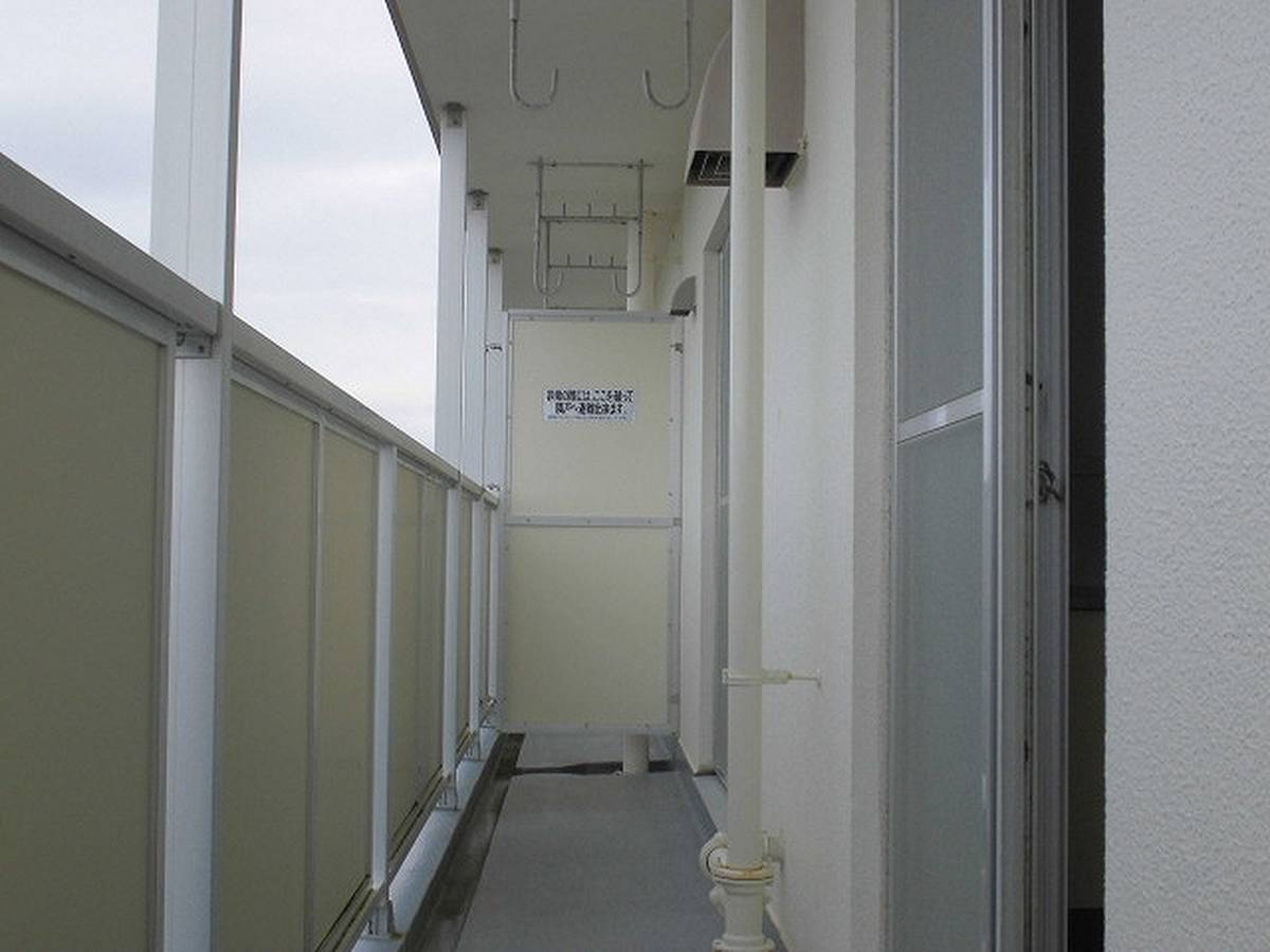Balkon di Village House Fukude 1 di Iwata-shi