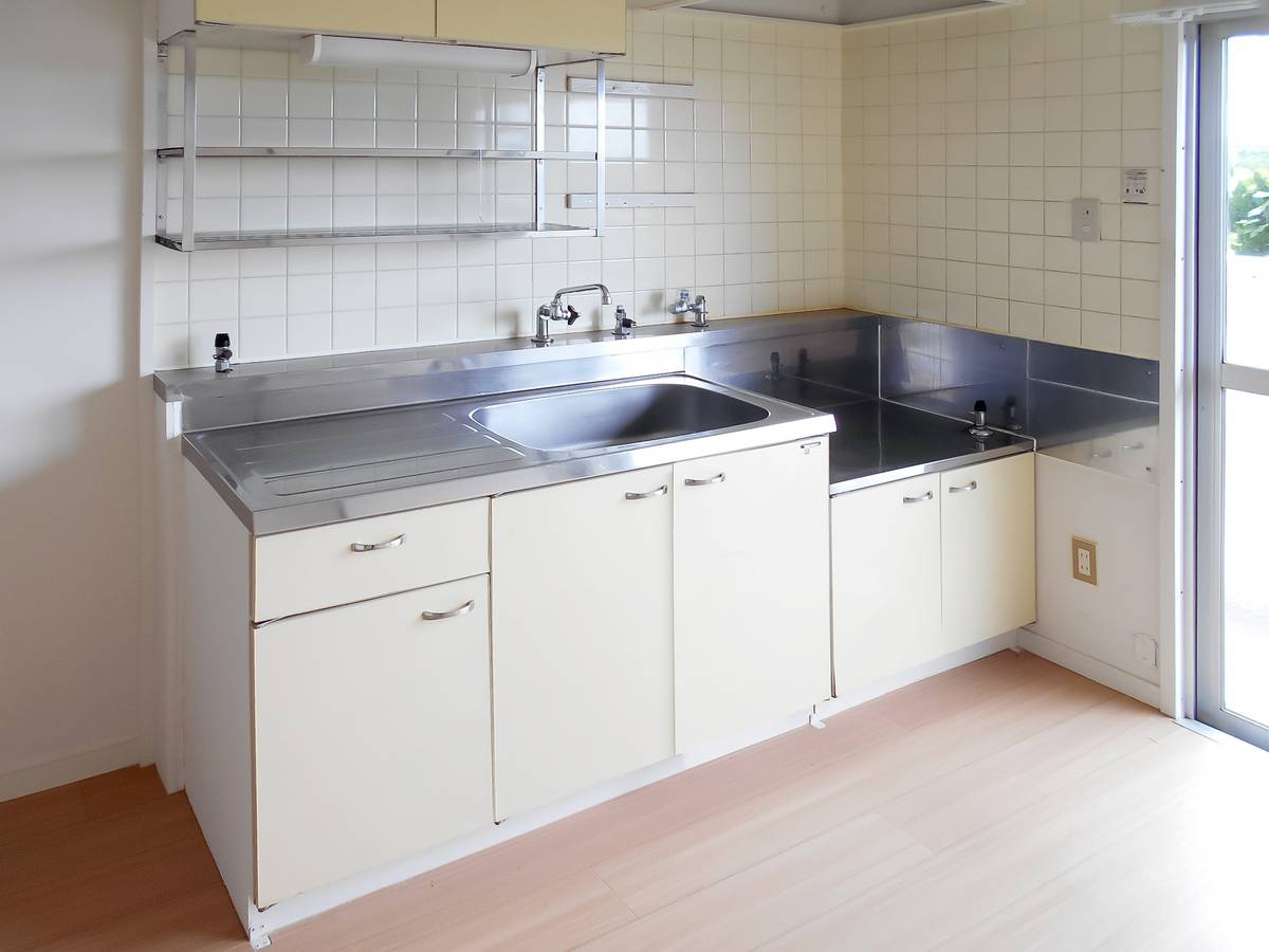 Kakegawa-shi ရှိ Village House Daitonaka ၏ မီးဖိုချောင်