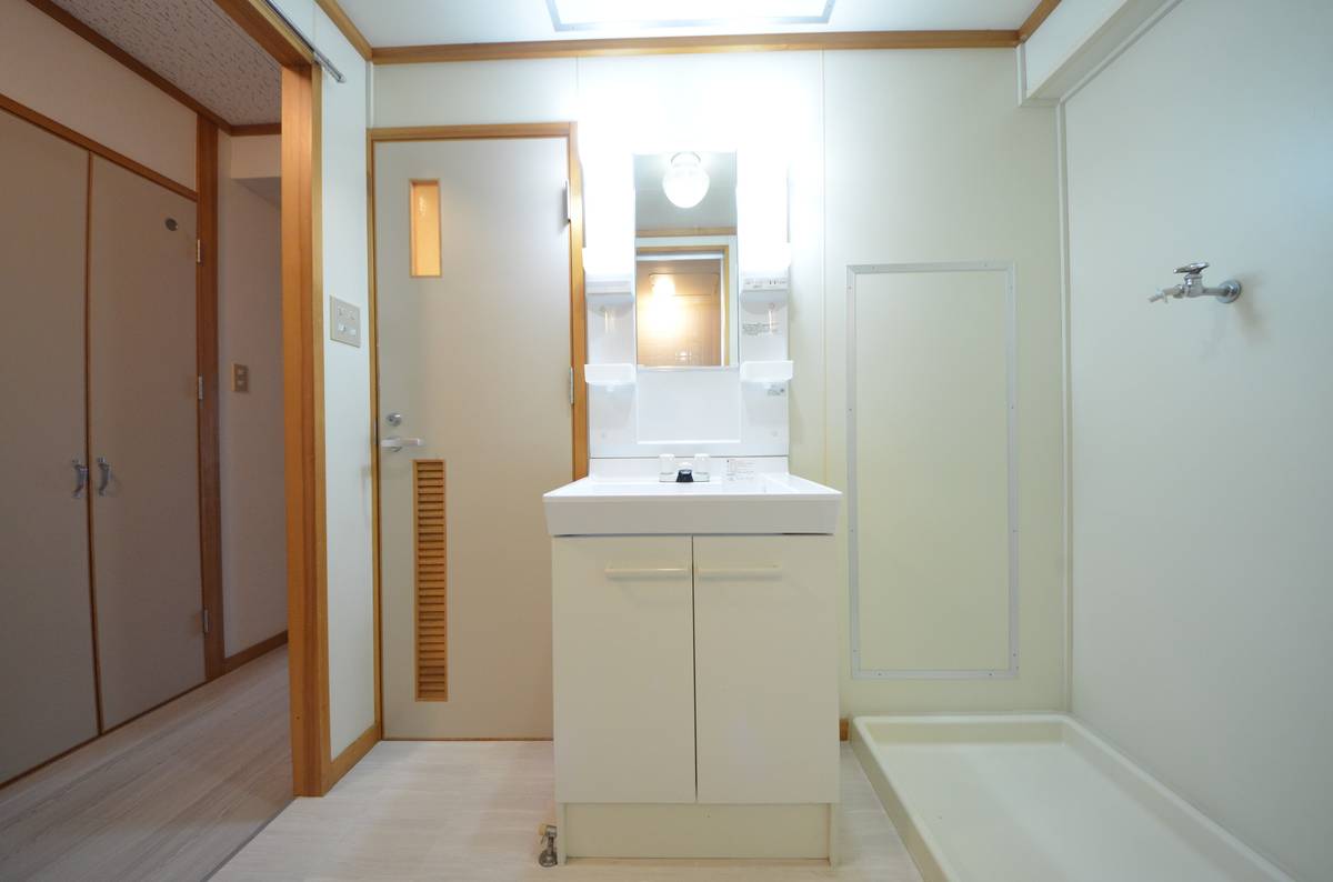 Lavabo de Village House Kanazawa Tower em Kanazawa-shi