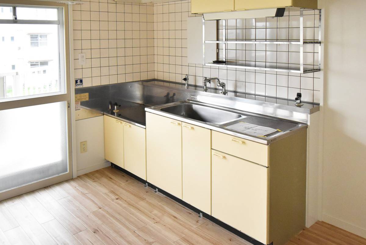 Kitchen in Village House Nishihongou in Toyama-shi