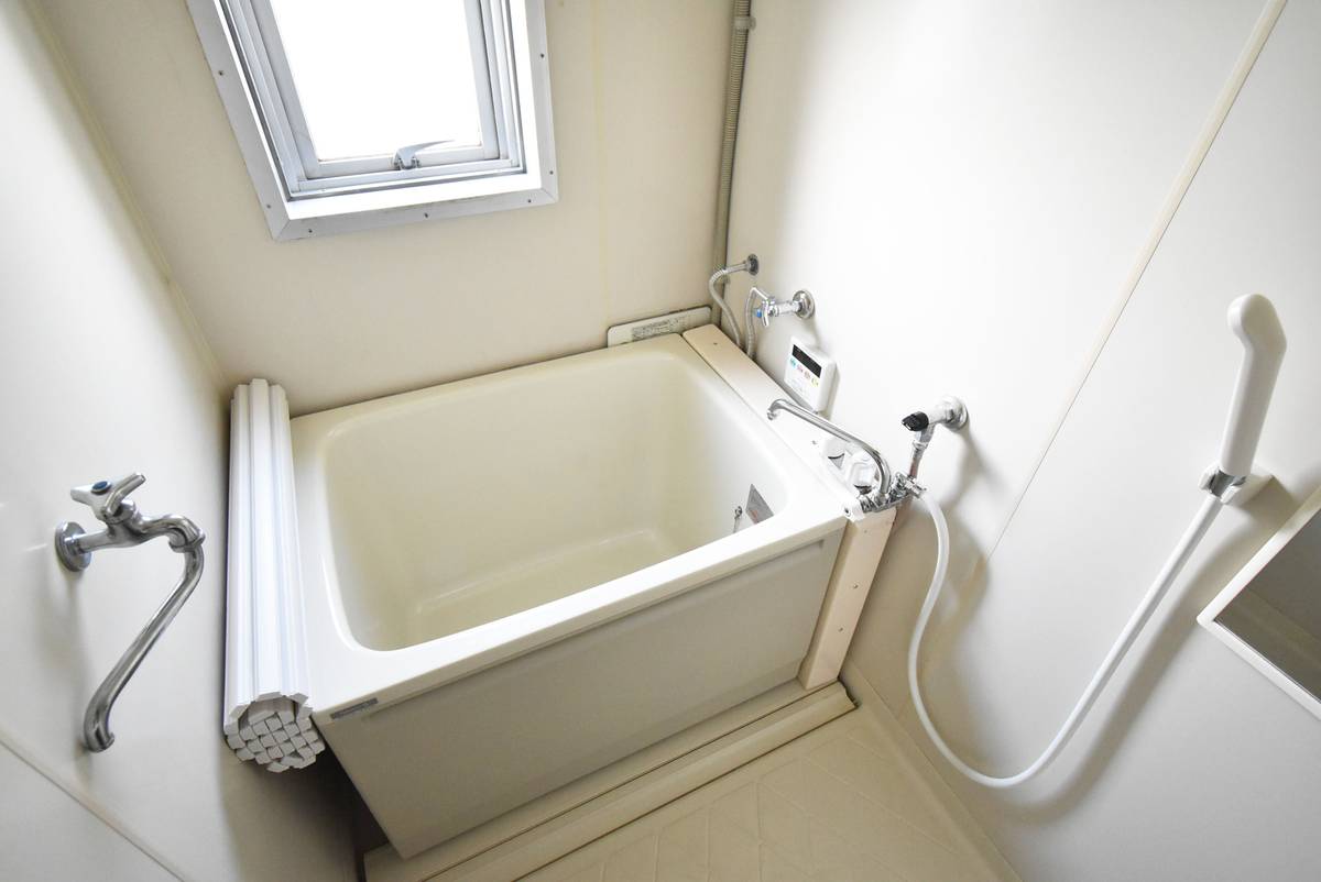 Phòng tắm của Village House Nishihongou ở Toyama-shi