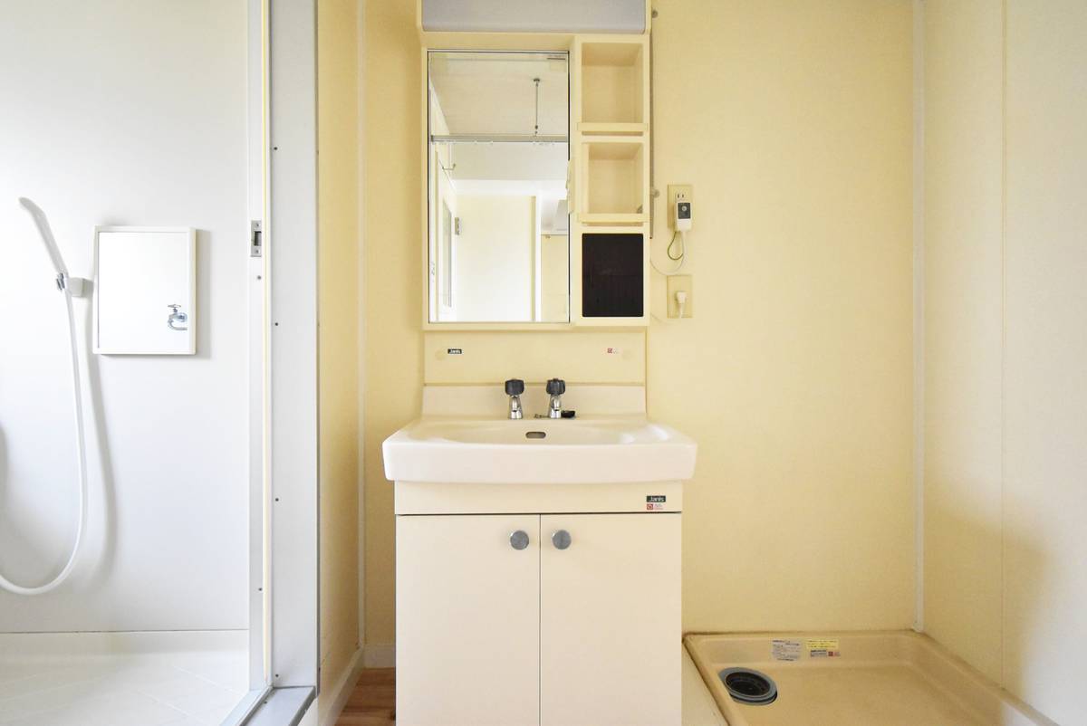 Bồn rửa mặt của Village House Nishihongou ở Toyama-shi