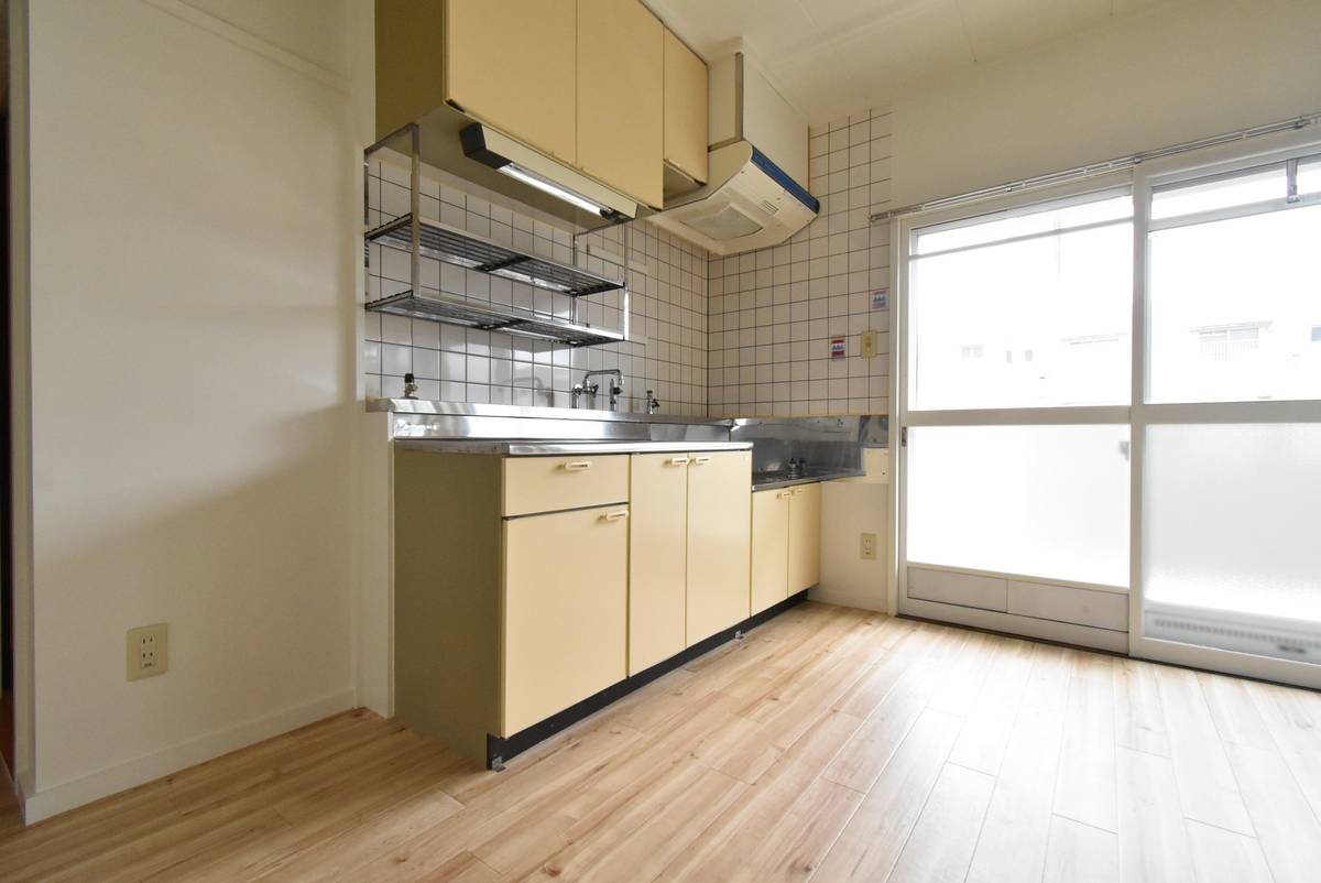 妙高市ビレッジハウスひだのもりのキッチン