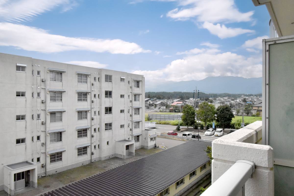 妙高市ビレッジハウスひだのもりの眺望