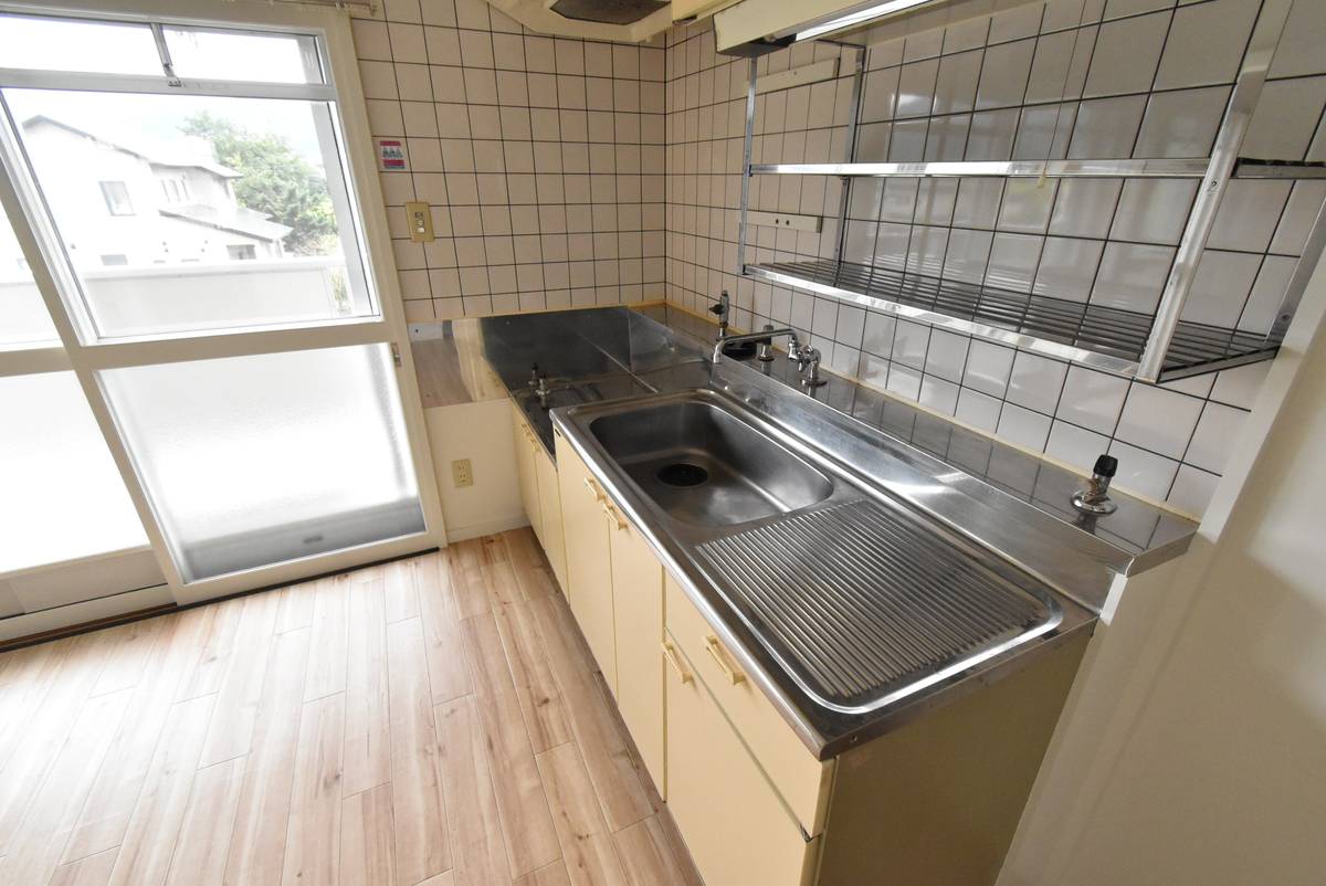 妙高市ビレッジハウスひだのもりのキッチン