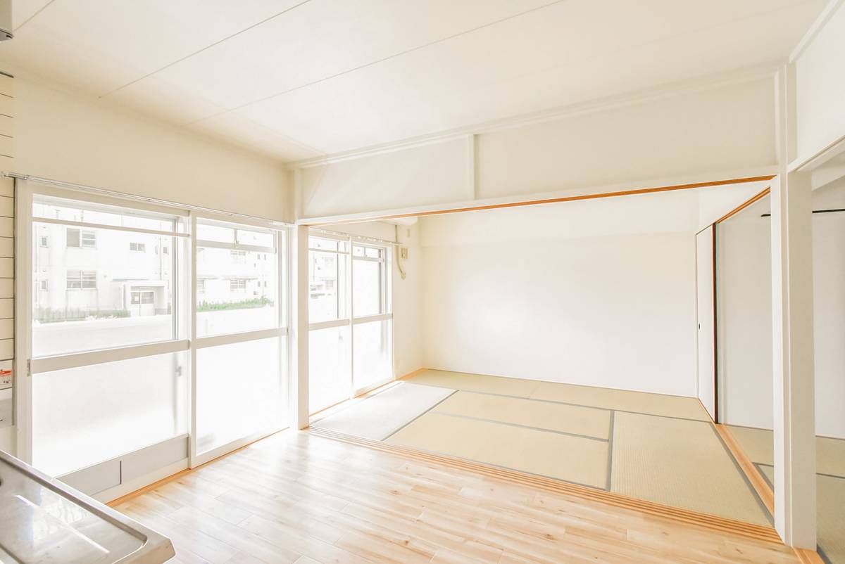 村上市ビレッジハウス村上のリビング