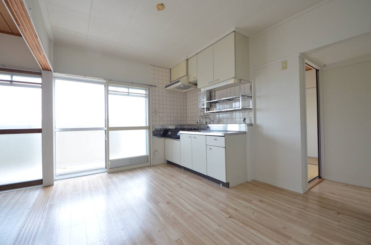 村上市ビレッジハウス村上のキッチン