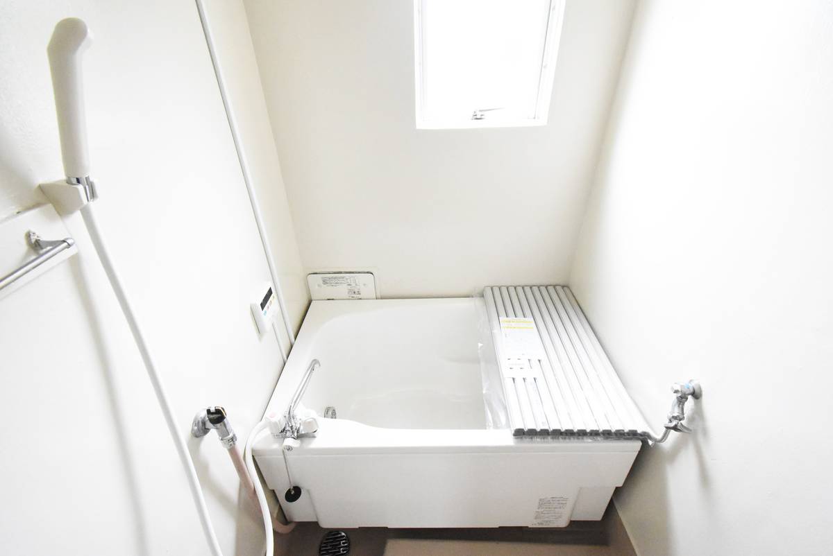 Phòng tắm của Village House Shikadani ở Katsuyama-shi