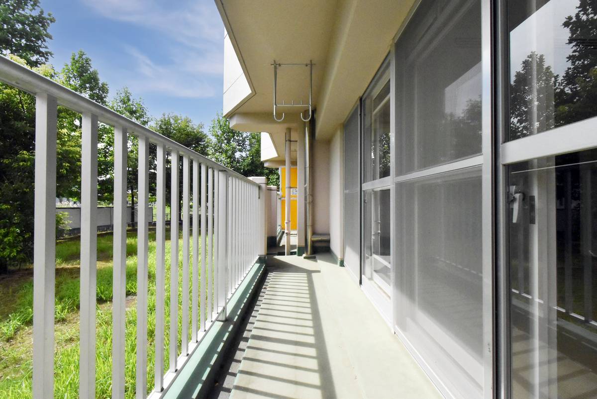 Balkon di Village House Mishima di Nagaoka-shi