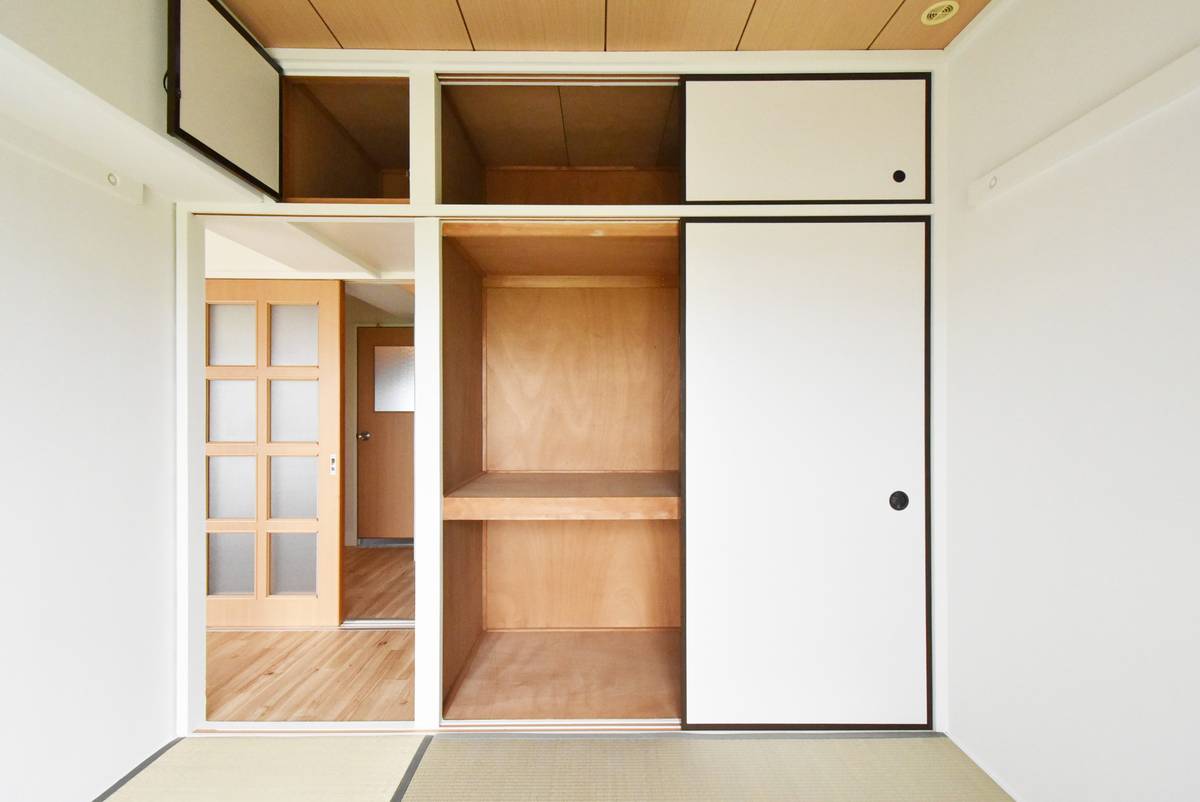 Storage Space in Village House Mishima in Nagaoka-shi