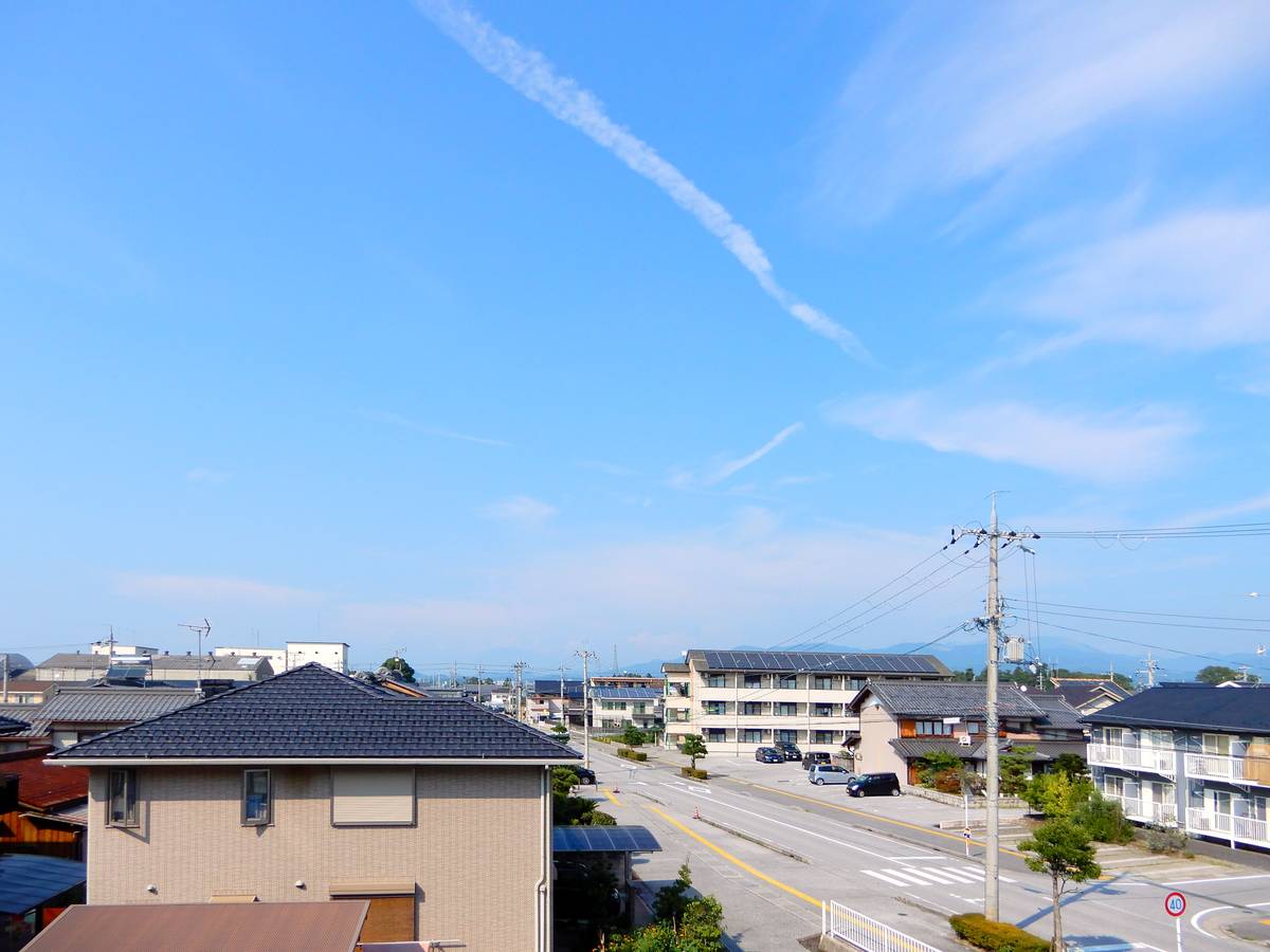 Tầm nhìn từ Village House Kawase ở Hikone-shi