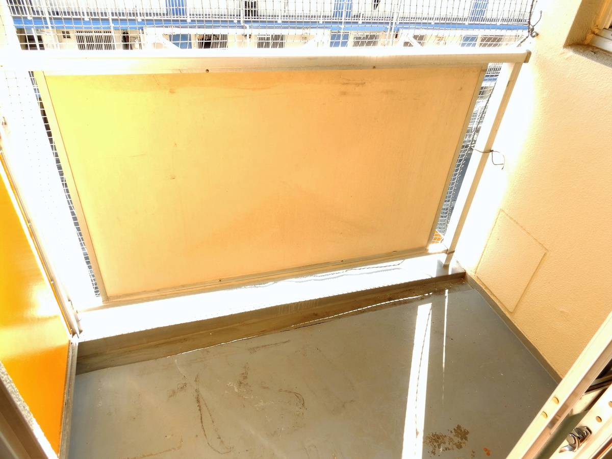 和泉市ビレッジハウス葛ノ葉のバルコニー