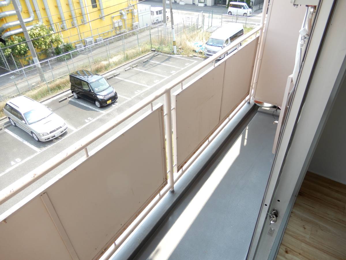 Balkon di Village House Nishimachi di Takatsuki-shi
