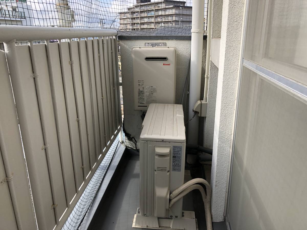 北区ビレッジハウス鈴蘭台のバルコニー