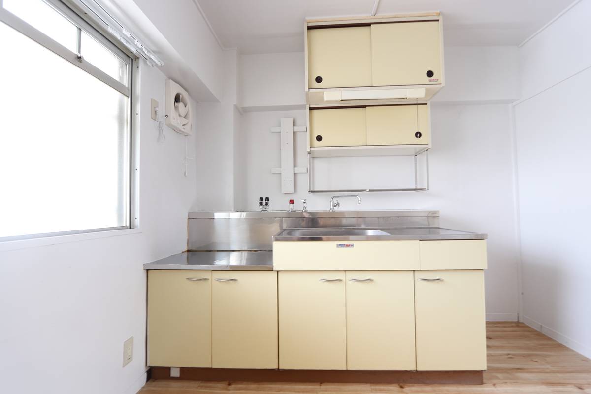 Kakogawa-shi ရှိ Village House Miyanomae ၏ မီးဖိုချောင်