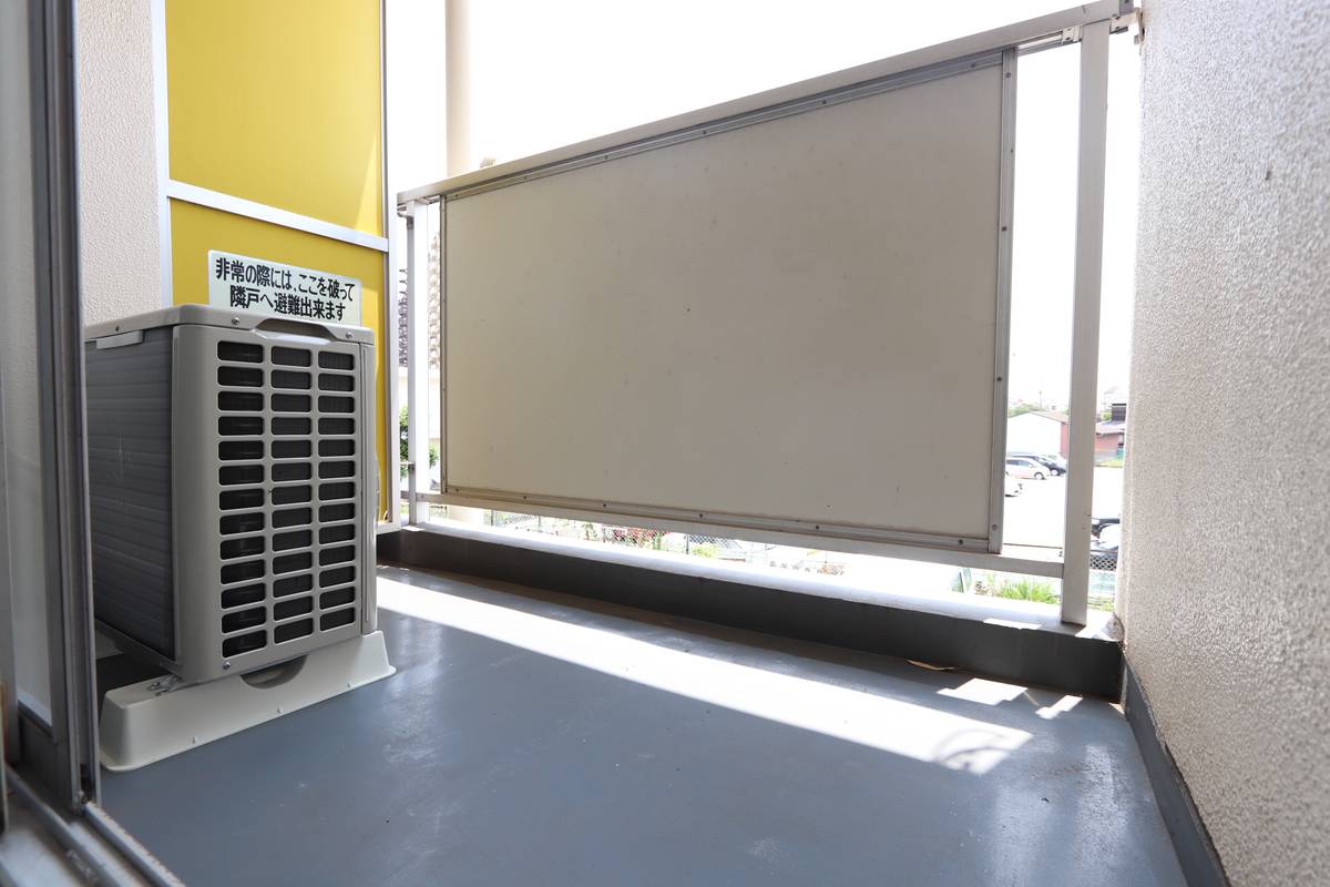 加古川市ビレッジハウス宮の前のバルコニー