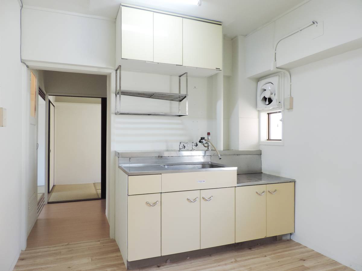 Akashi-shi ရှိ Village House Higashi Futami ၏ မီးဖိုချောင်