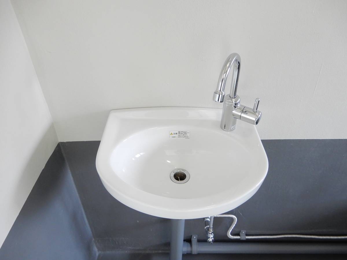 Bồn rửa mặt của Village House Katayama ở Ono-shi