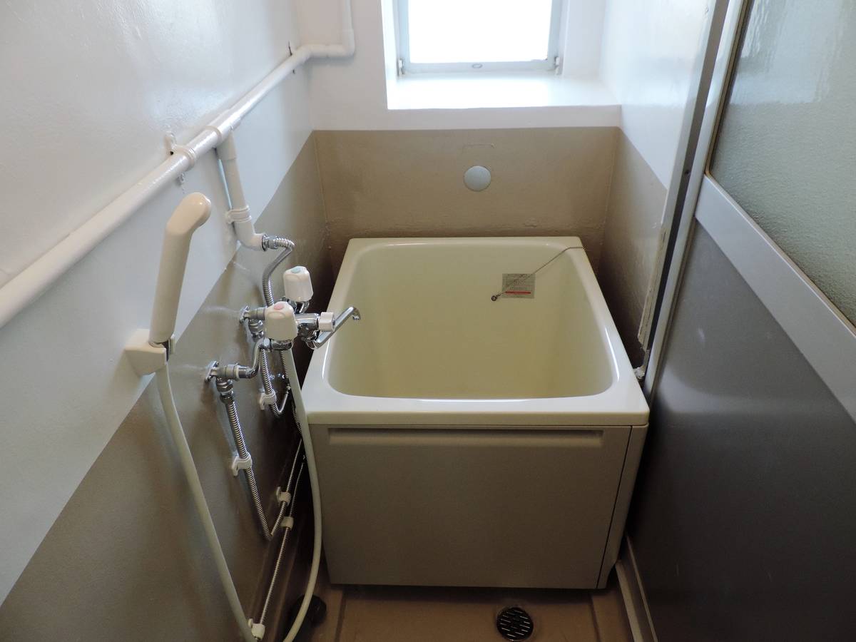 Phòng tắm của Village House Takada ở Ibaraki-shi